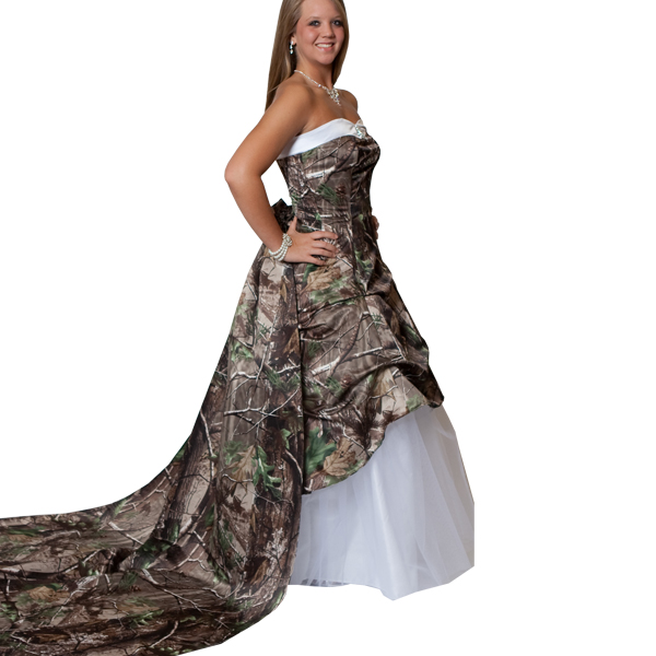 Redneck reused wedding dress